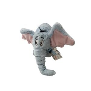 Dr Seuss Kohls Cares Horton Hears a Who Elephant Plush Blue Stuffed Toy 14 inch